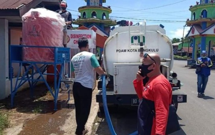  PDAM Tirta Dharma Kota Bengkulu Siapkan 4 Tedmond Penampung Air di Perbatasan