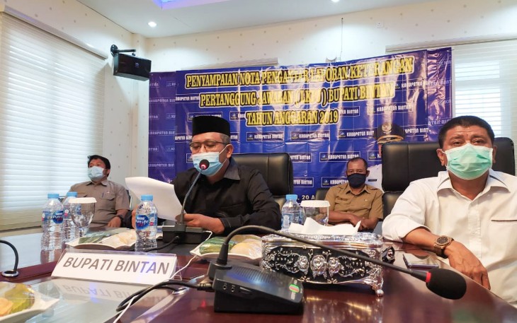 Apri Sampaikan LKPJ Melalui Video Conference