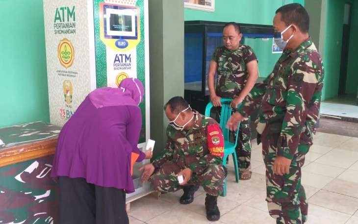 Kodim Depok Sediakan Beras Untuk Warga