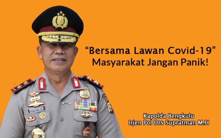 Kapolda Bengkulu Irjen Pol Drs. Supratman MH