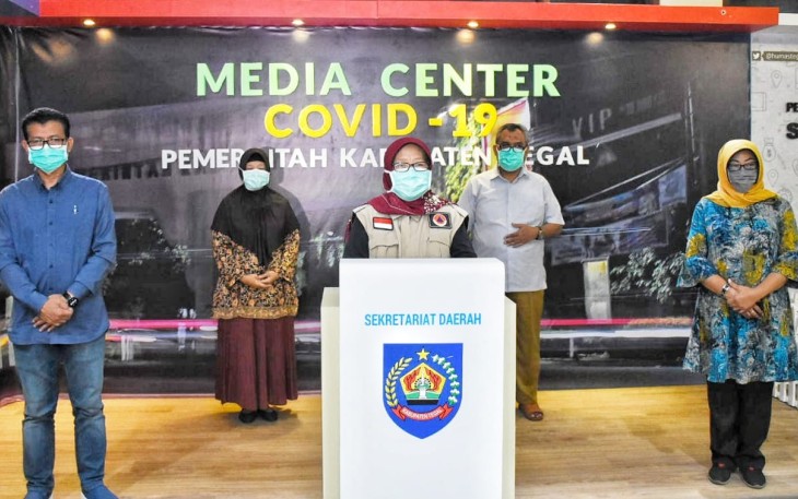 Bupati Tegal Umumkan Pasien Pertama Positif Corona