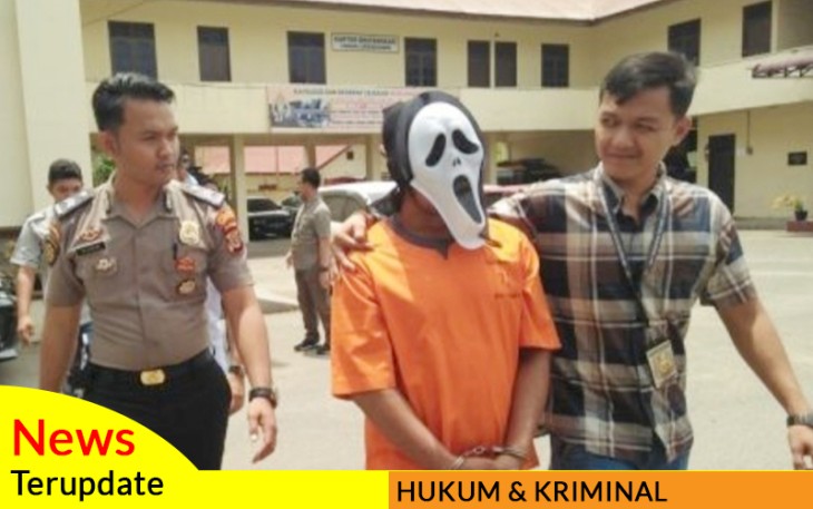 Tersangka saat diamankan