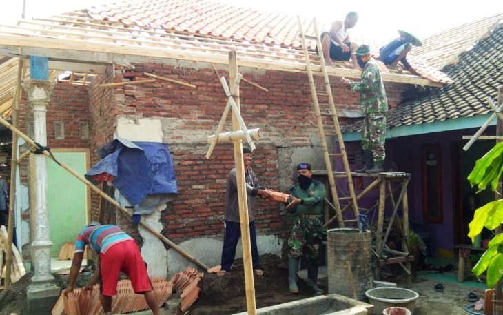 Seolah Tanpa Cela Saat TNI Merhab Rumah Supardi