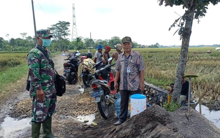 Progres dan Kualitas Pembangunan TMMD Reguler Pekalongan Juga Dipantau Pemda
