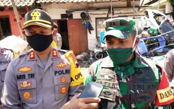 Dandim 0710 Pekalongan atau Dansatgas TMMD Reguler 107 Pekalongan Letkol Infantri Arfan Johan Wihananto SIP MMS
