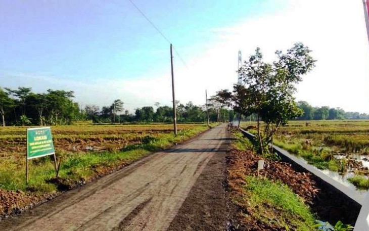 Inilah Wajah Sempurna Jalan Aspal Ruas Jlubang-Kwigaran-Bulaksari Karya TMMD Reguler Pekalongan 