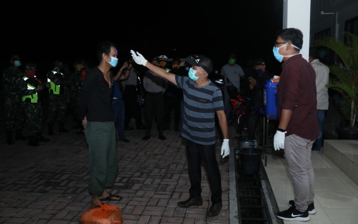 19 TKI Asal Malaysia Kembali Diperiksa Tim Gugus Tugas Covid-19 Asahan