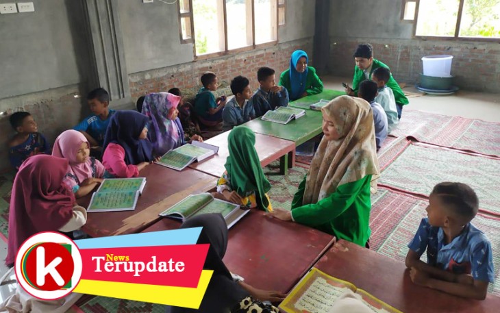 KKN Unimal Gelar Kegiatan TPA Plus di Desa Blang Riek