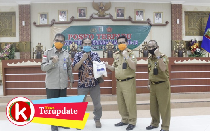 PT Aneka Usaha Laba Jaya Utama Beri Sembako dan APD ke Tim GTPP Covid-19 Asahan
