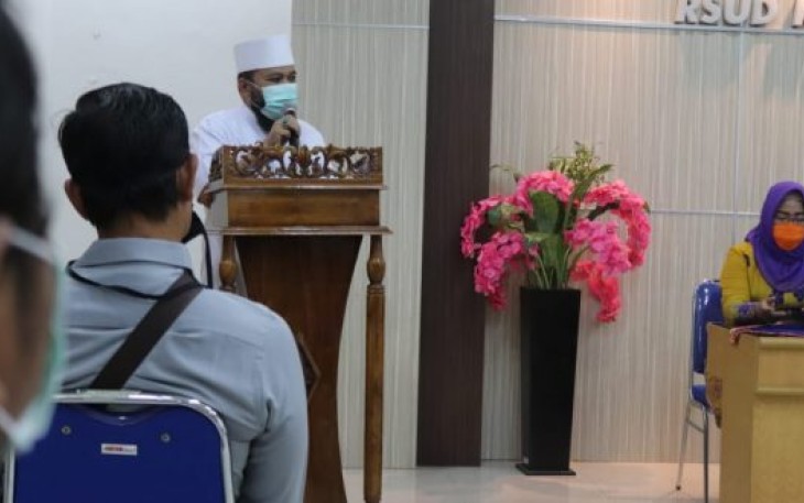 Wali Kota Bengkulu Helmi Hasan Membuka Pelatihan Relawan Pemulasaran Jenazah Covid-19