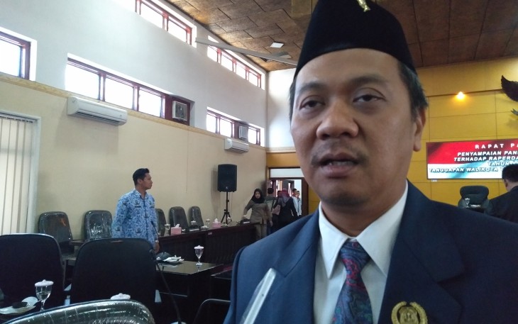 Ketua DPRD Kota Blitar Syahrul Alim (foto : Faisal NR / dok. Klikwarta.com) 