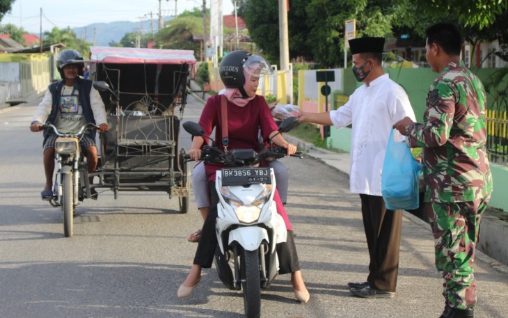 Kodim Labuhanbatu Akan Rutin Berbagi Takjil Dua Hari Sekali