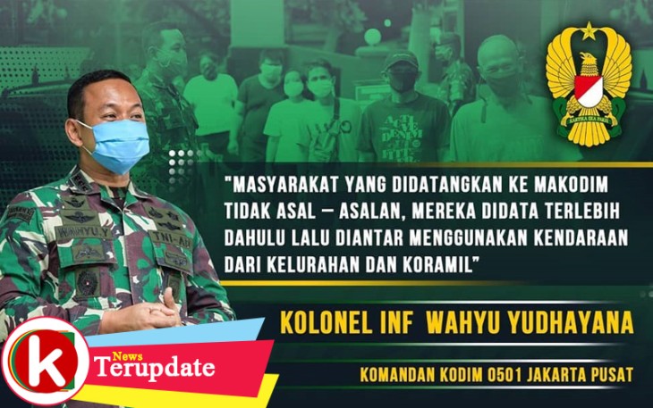  Dandim 0501/JP BS Kolonel Inf Wahyu Yudhayana