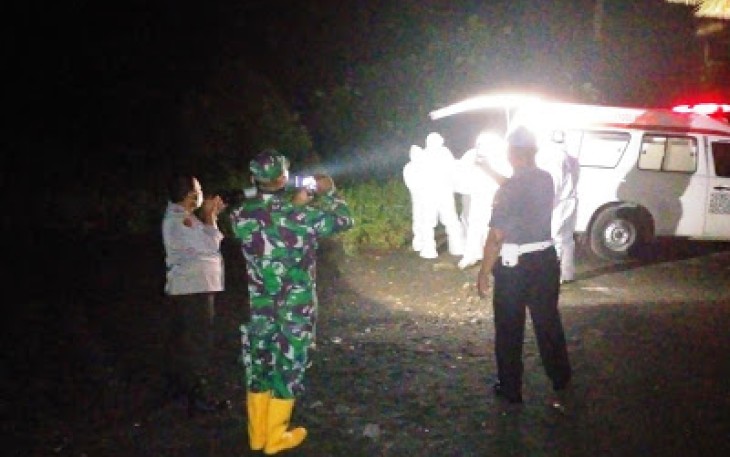 Danramil 1310-01/Bitung Kawal dan Tinjau Pemakaman Pasien PDP Asal Kota Bitung
