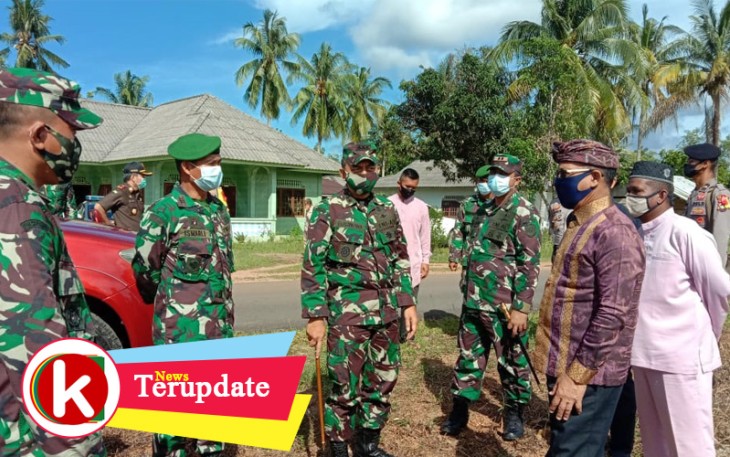 Danrem 033/Wirapratama Kunjungi Kabupaten Lingga Jalin Silaturahmi