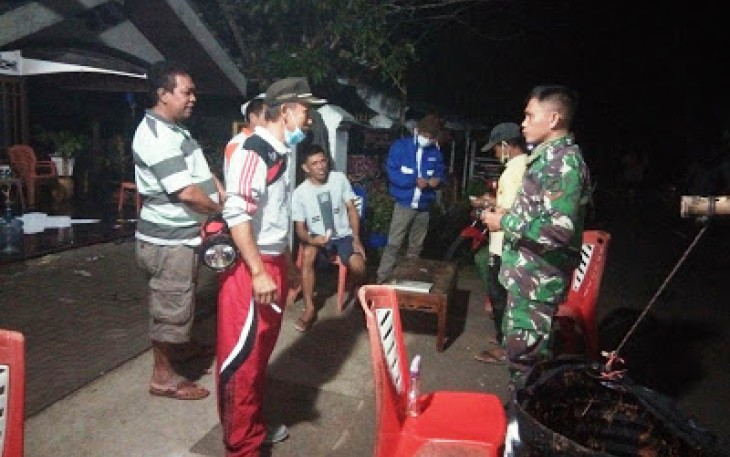 Babinsa Komsos Dengan Warga Binaan