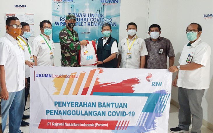 RSD Wisma Atlet Ucapkan Terimakasih Kepada Para Donatur Atas Bantuan yang Diterima