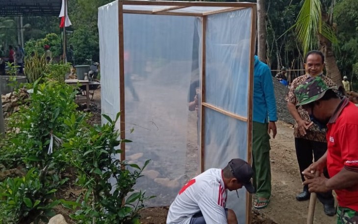 TNI dan Warga Buat Diabidme