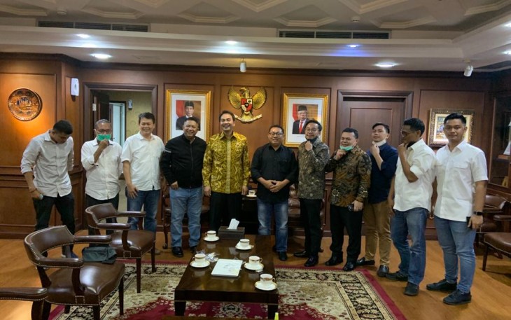 SMSI Audiensi dengan Pimpinan DPR RI