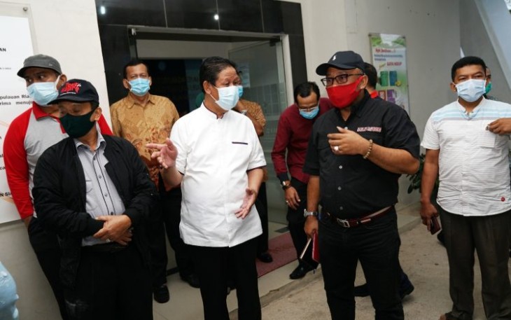 Plt. Gubernur Kepulauan Riau H. Isdianto saat kunker ke Bintan