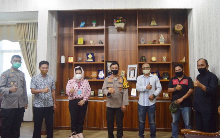 SMSI Audensi dengan Kapolda Bengkulu Bahas Netralitas Media di Pilkada