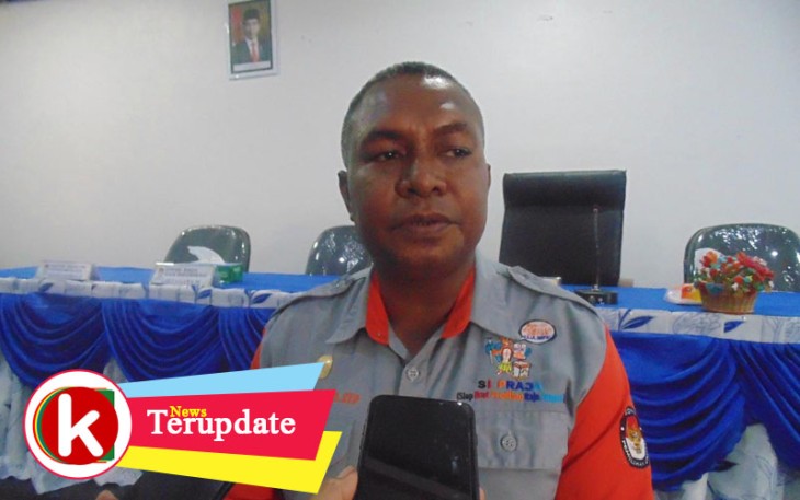 Ketua KPU Raja Ampat Steven Eibe S.STP