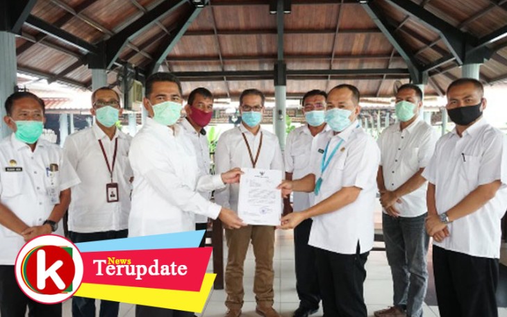 Bupati Batu Bara Serahkan Berkas Final Persiapan Tanah Pembangunan Pelabuhan Hub Internasional