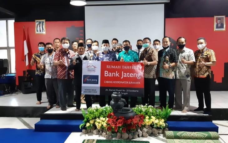 RTC Resmikan Rumah Tahfidz Bank Jateng Cabang Surakarta