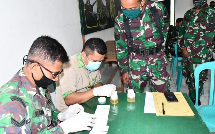 Paldam XIV/Hsn Laksanakan Penyuluhan Narkoba di Denpal Kendari