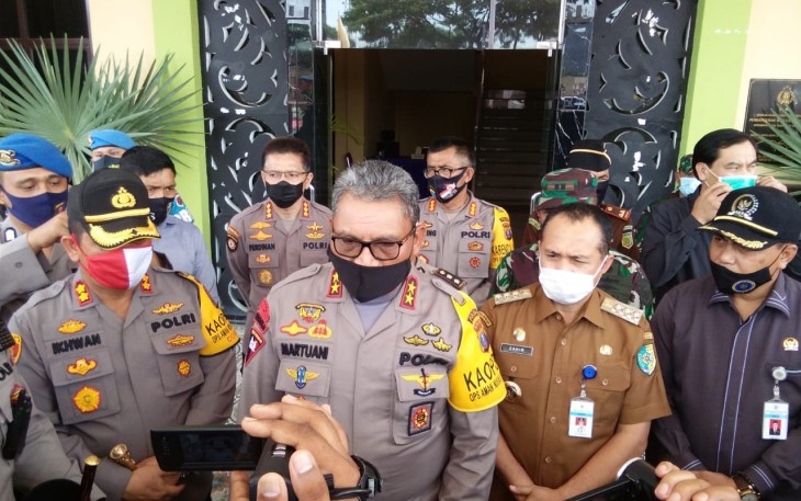 Kapoldasu Kunjungi Kapolres Batu Bara