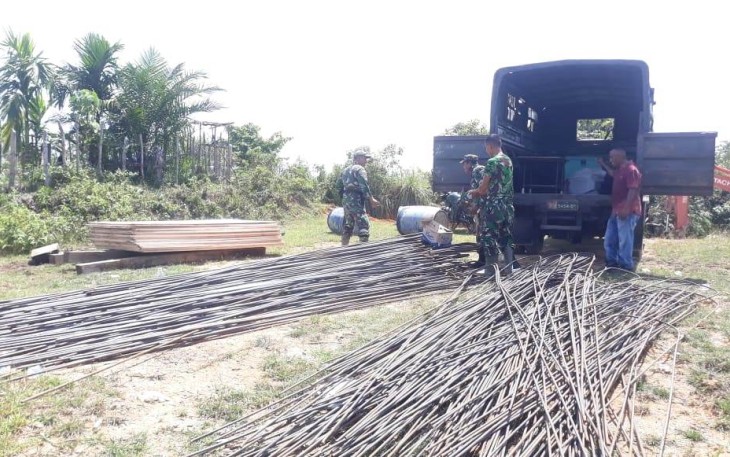 Warga Desa Lango Sangat Antusias Terhadap Pelaksanaan Pra TMMD Ke-108