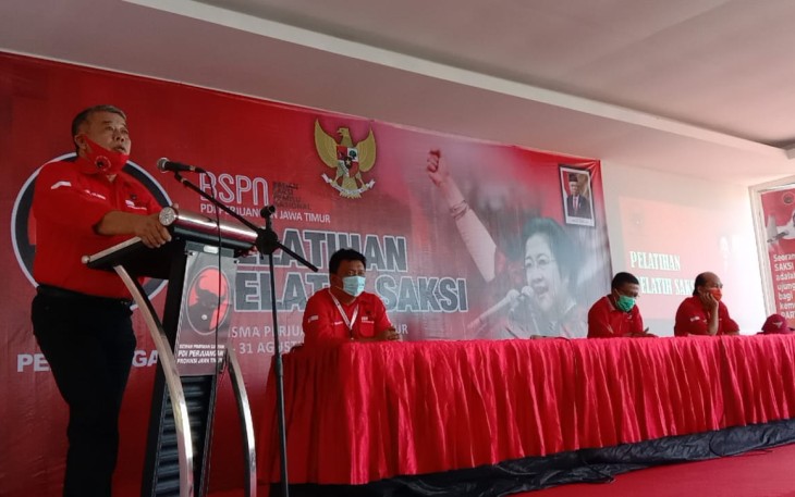 BSPN PDIP Jatim Didik 175 Pelatih Saksi