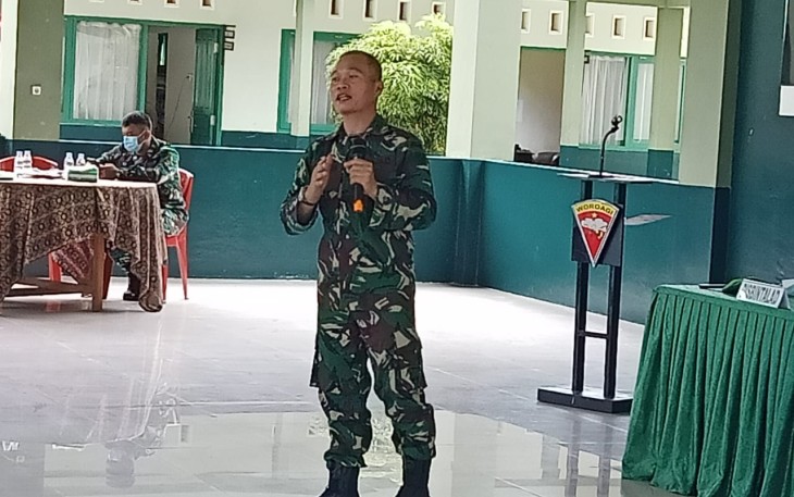 Tim Disbintalad Sambangi Jajaran Korem Kendari