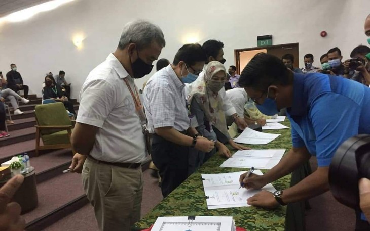 Bupati Bintan MoU Dengan 15 Perusahaan