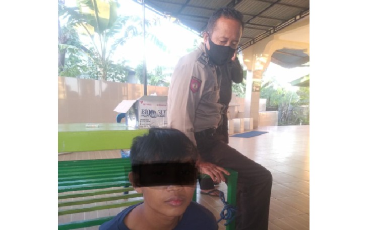 Terduga Pelaku Pencuria Kota Amal Masjid Diamankan Tim Opsnal Polsek Gading Cempaka 