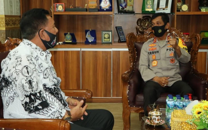 PGRI Provinsi Bengkulu Silaturahmi dan Audiensi Bersama Kapolda