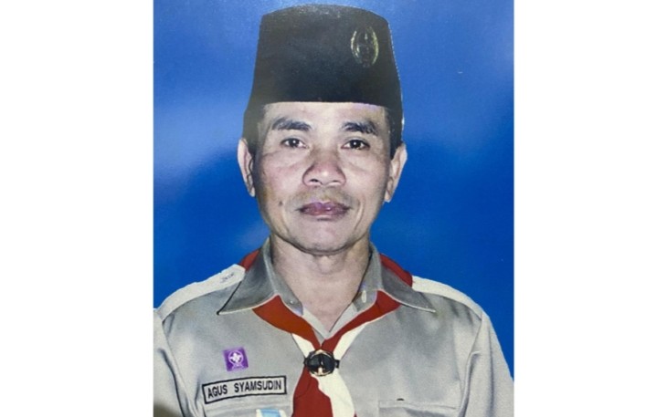 Mantan Sekretaris Kamabida Pramuka Jatim 2016-2020 Agus Syamsudin. 