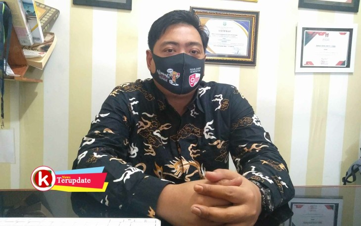 Komisioner KPU Kota Blitar Rangga Bisma Aditya (foto: Faisal NR / Klikwarta.com) 