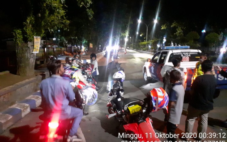 Polres Bengkulu Lakukan Patroli Hunting Sistem