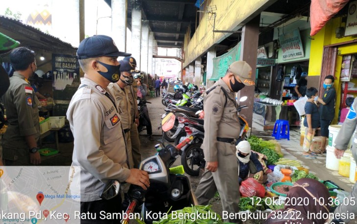 Polres Bengkulu Melakukan Operasi Yustisi 