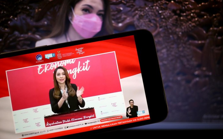 dr. Reisa Broto Asmoro Juru Bicara COVID-19 dalam konferensi pers
