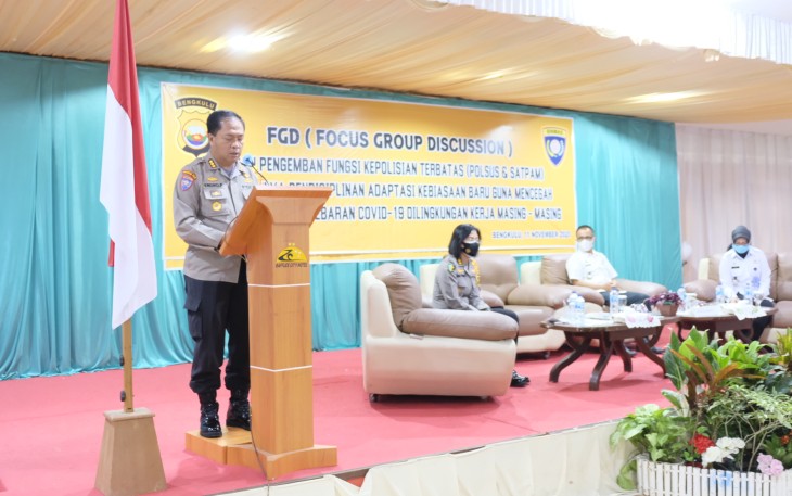 Direktur Binmas Polda Bengkulu Kombes Pol Endro Prasetyo SIK MH