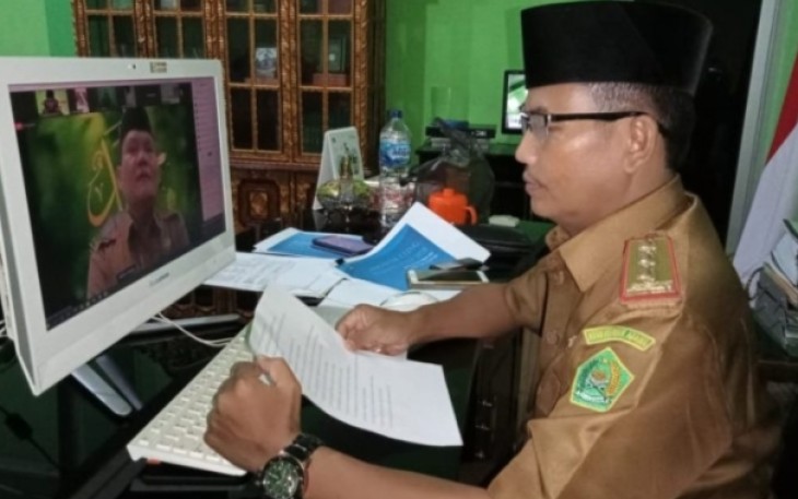 Kepala Kemenag Kabupaten OKU Timur MH Abdul Rosyid SAg MM MSi