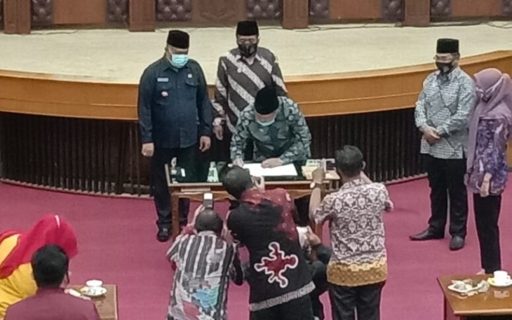 DPRD Malang Sampaikan Perubahan Propemperda Kabupaten Malang Tahun 2020/2021