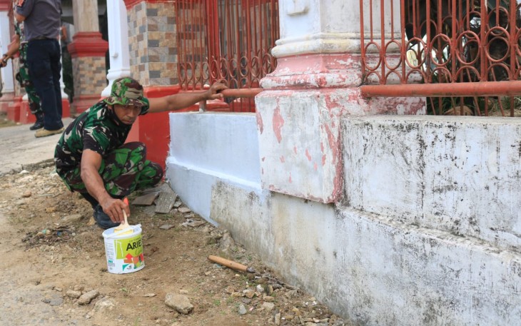 Kodim 1417/Kendari Laksanakan Karya Bakti