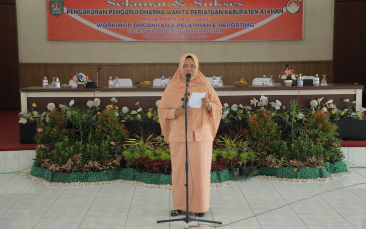 Pengurus DWP Asahan Masa Bakti 2019-2024 Dikukuhkan 