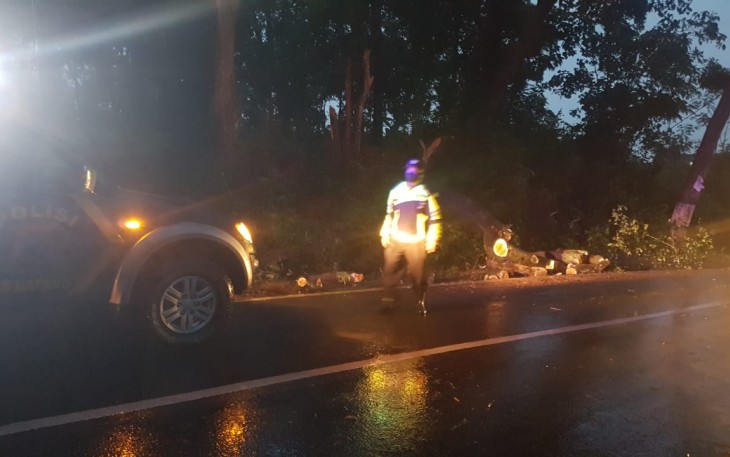 Intensitas Hujan Tinggi Mengguyur di Wilayah Kecamatan Wonotunggal Sejak Sabtu 