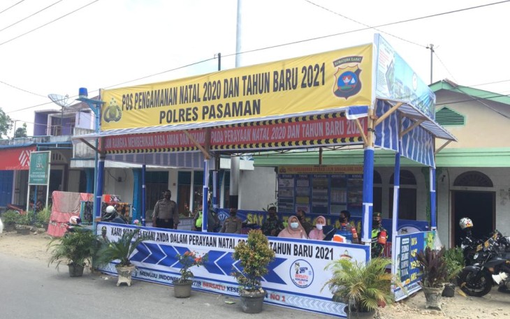 Satlantas Polres Pasaman Gelar Operasi Lilin Singgalang Tahun 2020