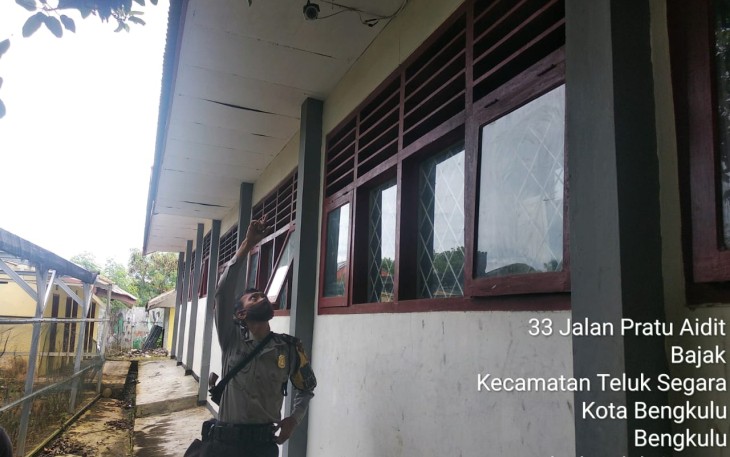 Polsek Teluk Segara Amankan Pelaku Pencurian di SMA Muhammadiyah Kota Bengkulu