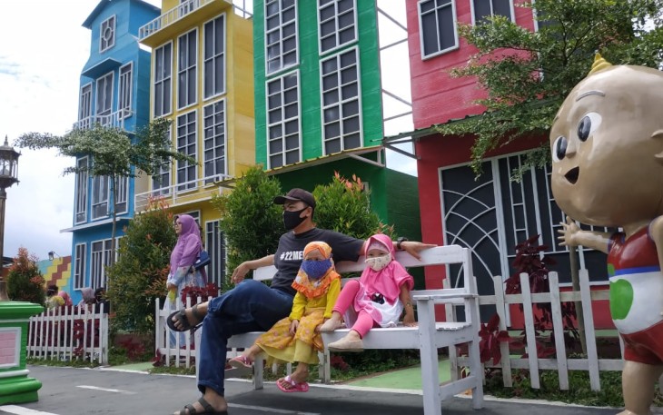 Wisata Kota Mungil Kediri Terapkan Prokes Covid-19 